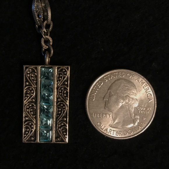 Silver Sky Necklace & Earrings Set - Picture 7 of 7